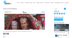 Desktop Screenshot of dignitysa.org